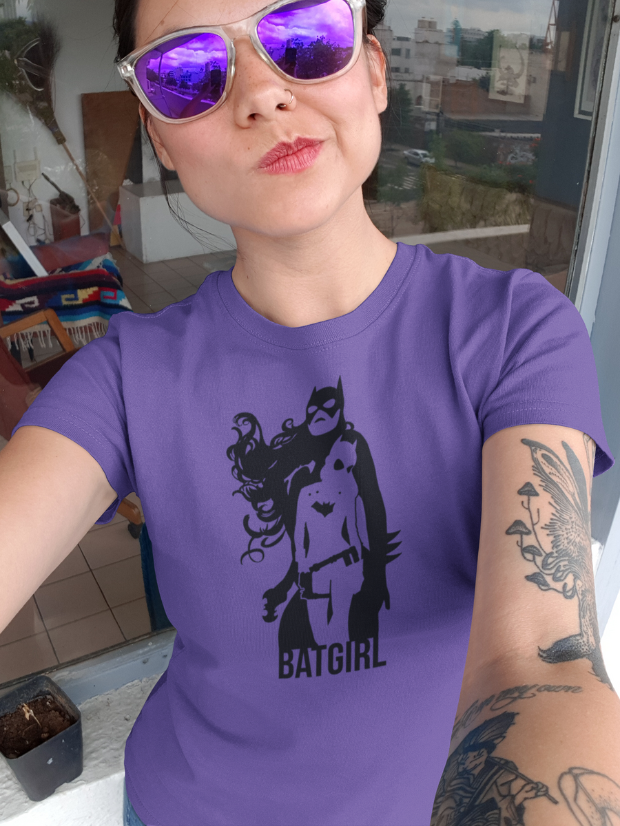 Batgirl Unisex short sleeve T Shirt by Simplistic Geek Simplistic Geek TSSP