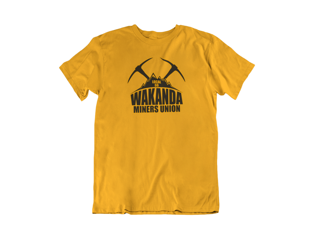 Wakanda Miners Union - Unisex short sleeve T-Shirt