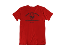 Load image into Gallery viewer, Deadpool - Regina Saskatchewan Mercenary Academy  - Unisex short sleeve T-Shirt