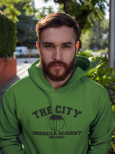 Load image into Gallery viewer, Umbrella Academy Hoodie - The City Umbrella Academy - Adult Unisex Hoodie