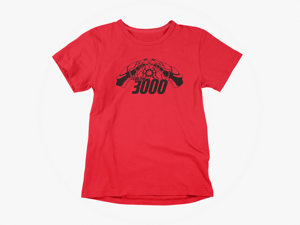 I Love You 3000 - Epic Endgame Dialogue - Red Casual T Shirt – Styched  Fashion