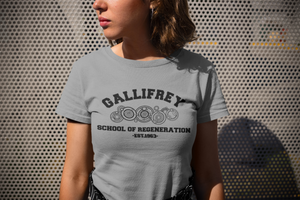 Doctor Who - Gallifrey School of Regeneration - Unisex short sleeve T-Shirt