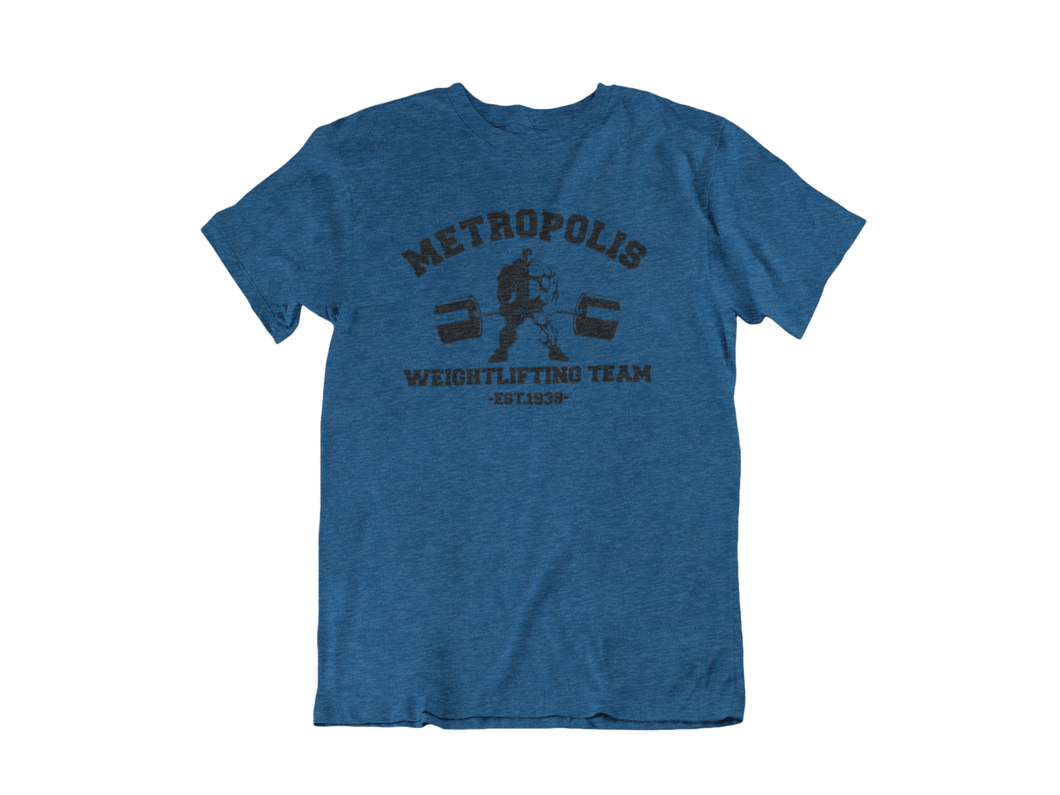 Superman - Metropolis Weightlifting Team - Unisex short sleeve T-Shirt