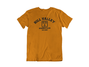 Back to the Future - Hill Valley Science Club - Unisex short sleeve T-Shirt