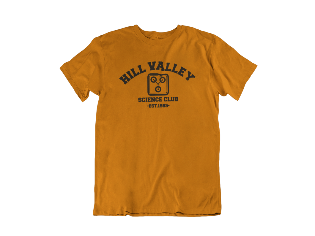 Back to the Future - Hill Valley Science Club - Unisex short sleeve T-Shirt