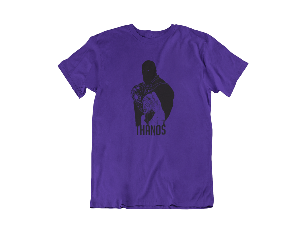 Thanos with Mistress Death - Unisex short sleeve T-Shirt