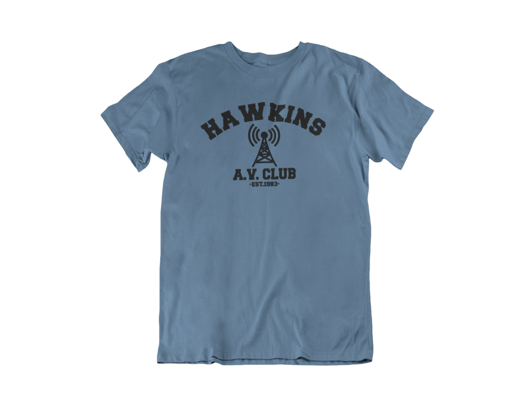 Stranger Things - Hawkins AV Club - Unisex short sleeve T-Shirt