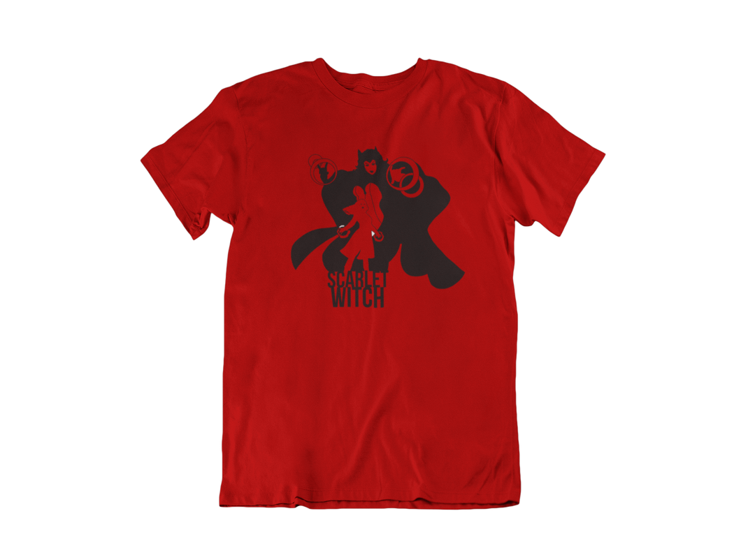 Scarlet Witch Silhouette T-Shirt - Unisex short sleeve T-Shirt