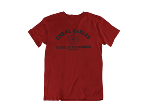 Ant Man - Coral Gables School of Electronics - Unisex short sleeve T-Shirt