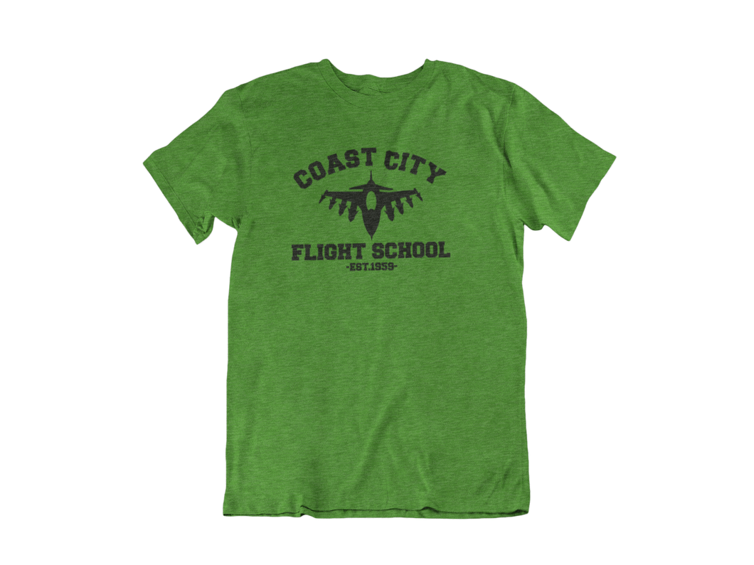 Green Lantern - Coast City Flight School - Unisex short sleeve T-Shirt