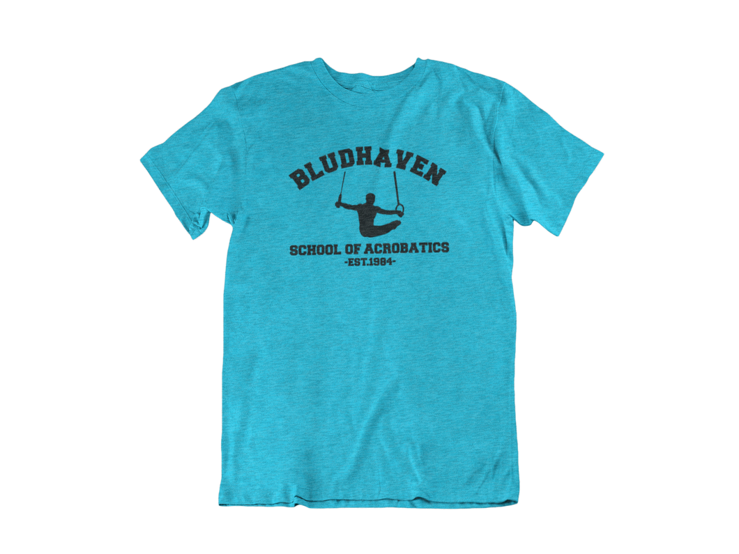 Nightwing - Bludhaven School of Acrobatics - Unisex short sleeve T-Shirt