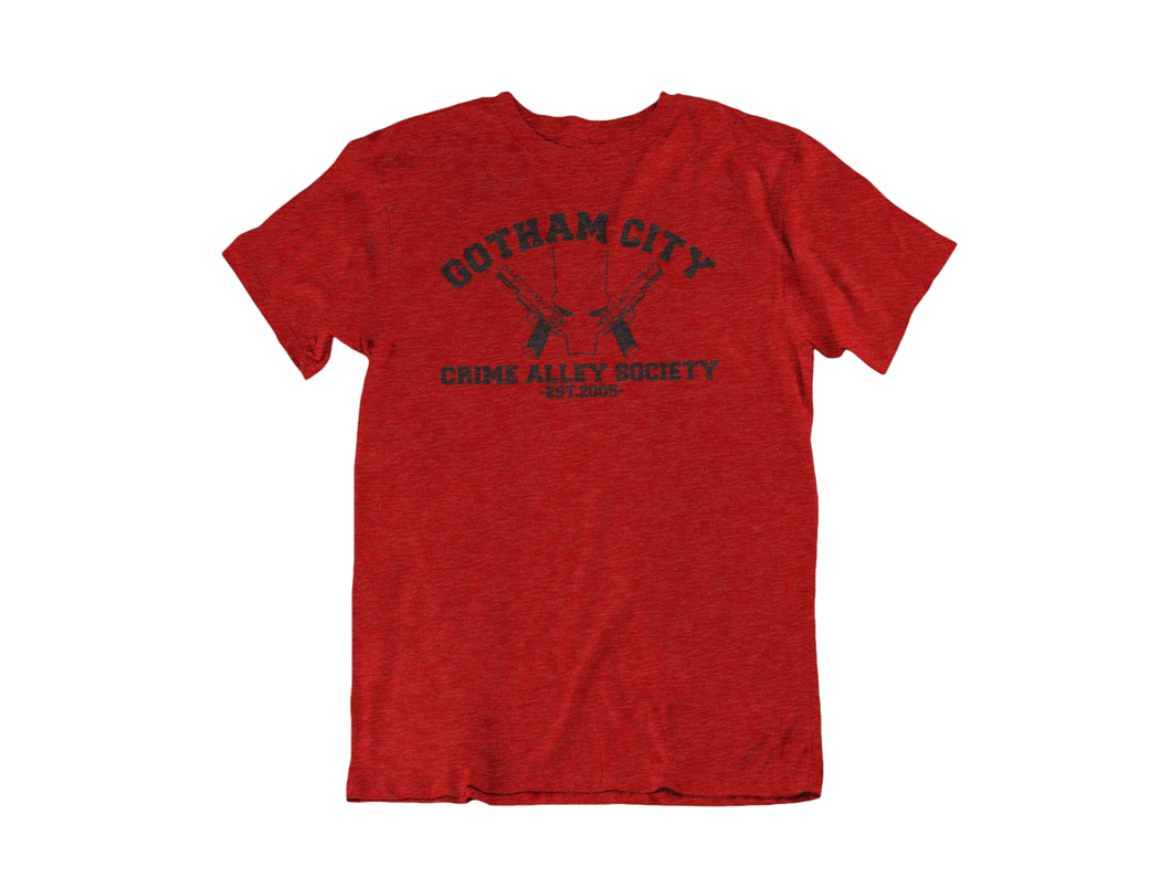Red Hood (Jason Todd)  - Gotham City Crime Alley Society - Unisex short sleeve T-Shirt