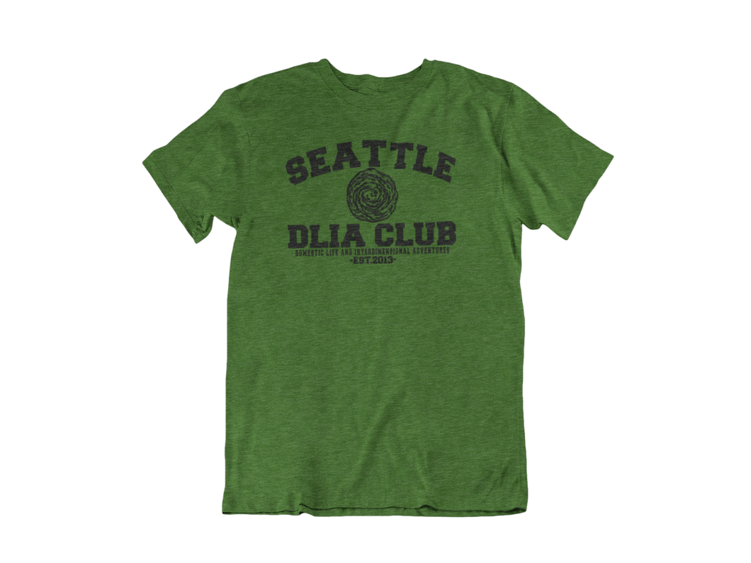 Rick & Morty - Seattle DLIA Club  - Unisex short sleeve T-Shirt