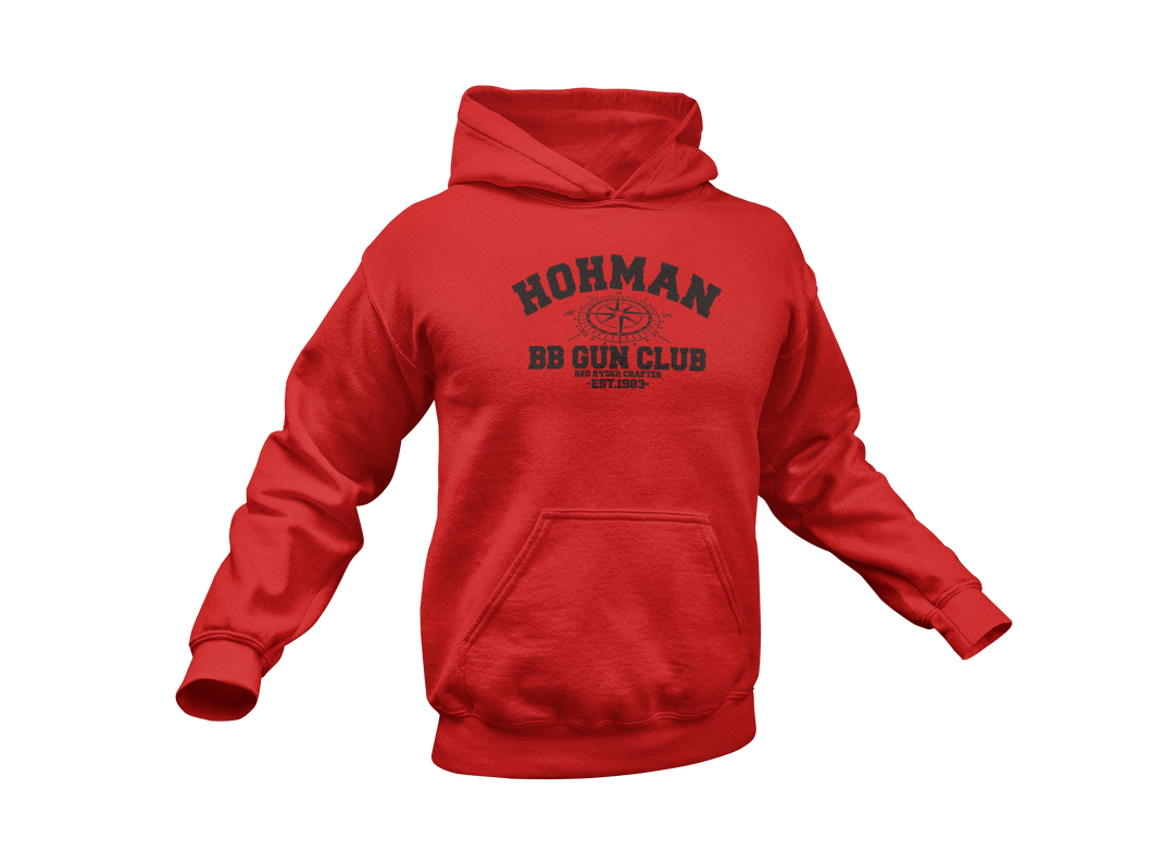 A Christmas Story Hoodie - Hohman BB Gun Club - Adult Unisex Hoodie