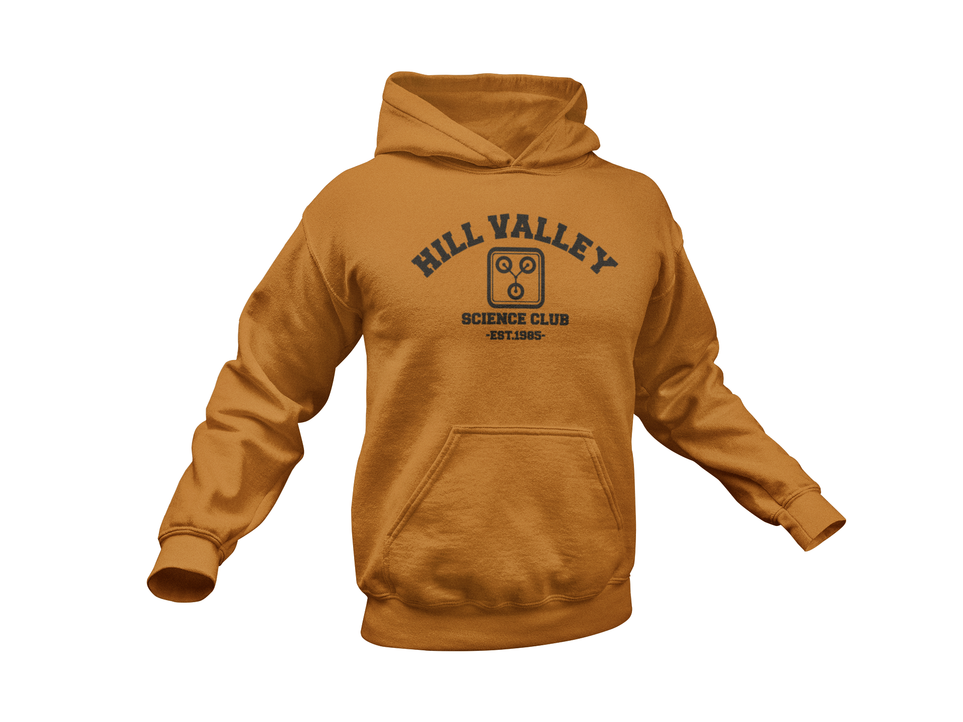 Back To The Future Hoodie - Hill Valley Science Club - Adult