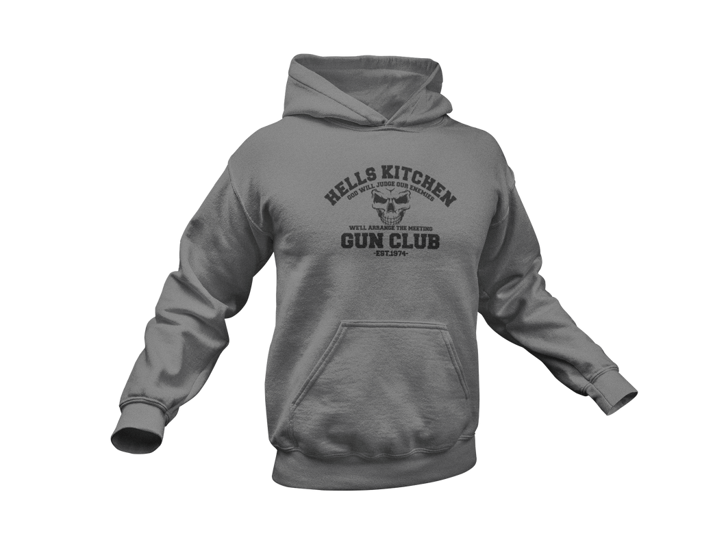 Punisher Hoodie - Hells Kitchen Gun Club - Adult Unisex Hoodie