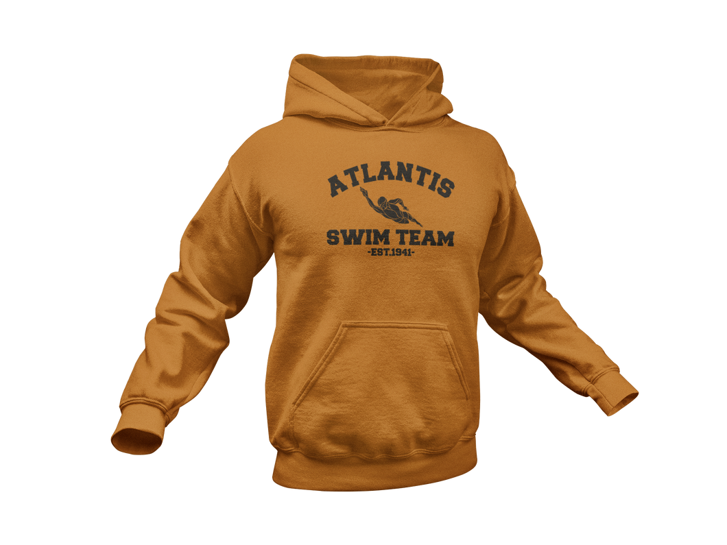 Aquaman Hoodie - Atlantis Swim Team - Adult Unisex Hoodie