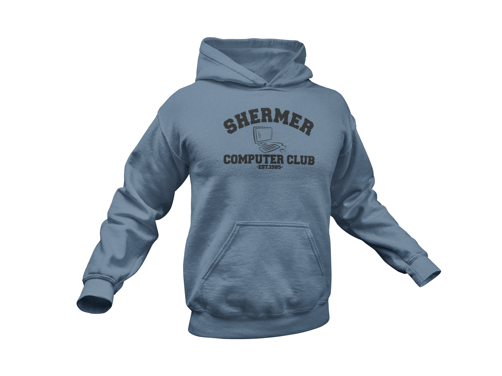 Weird Science - Shermer Computer Club - Adult Unisex Hoodie