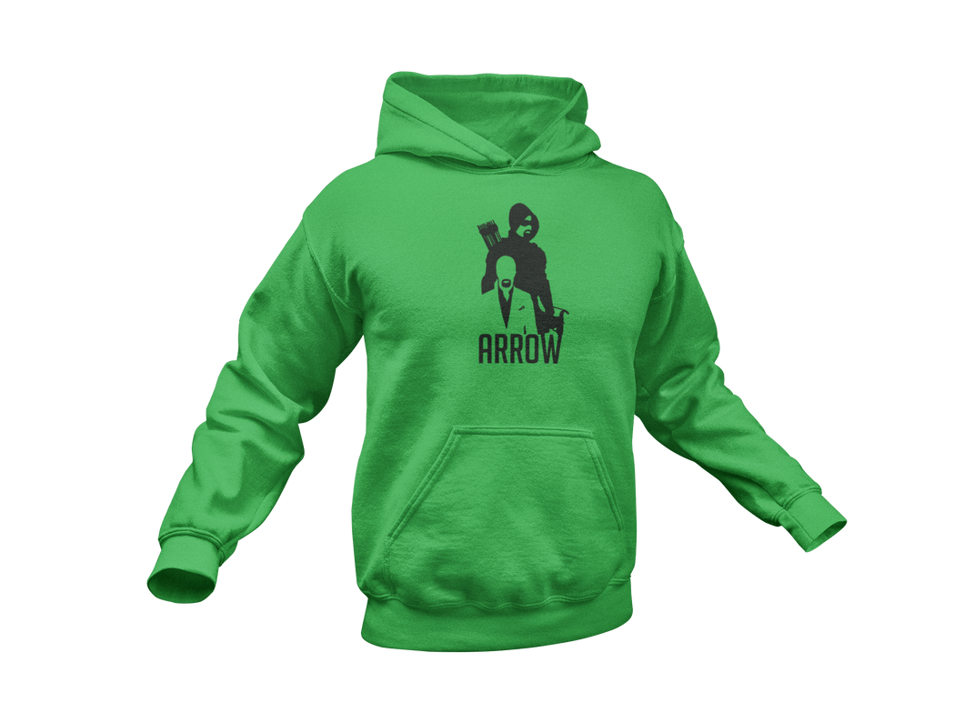 Green Arrow Hoodie - Adult Unisex Hoodie