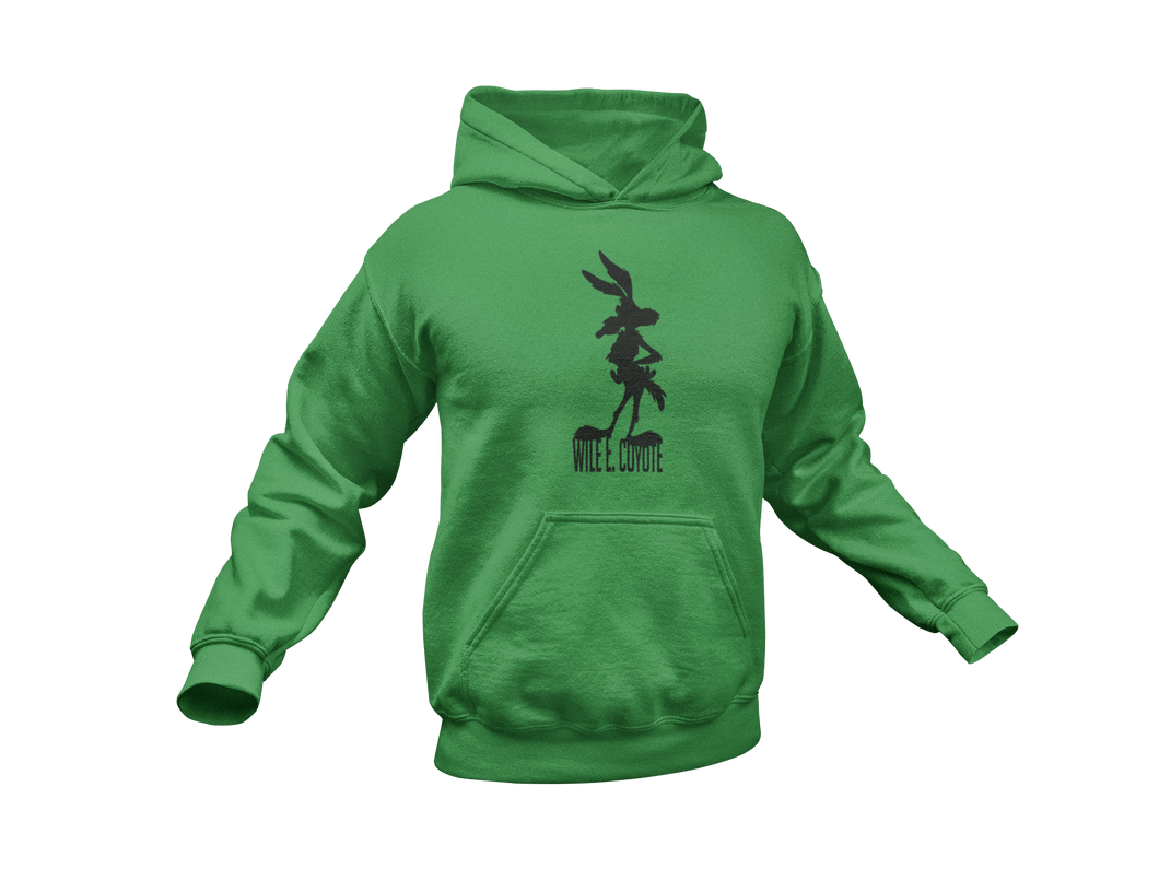 Wile E Coyote Adult Unisex Hoodie Simplistic Geek TSSP