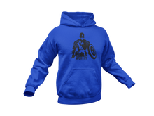 Load image into Gallery viewer, Captain America with Mjolnir - Captain America Worthy - Adult Unisex Hoodie