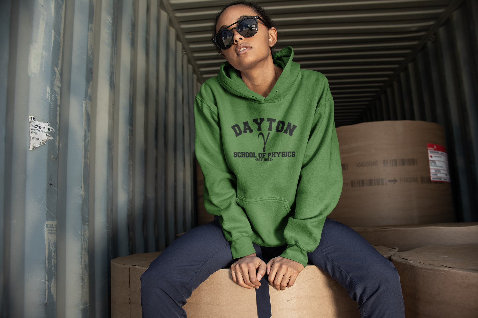 Hulk Hoodie Dayton School of Physics Adult Unisex Hoodie