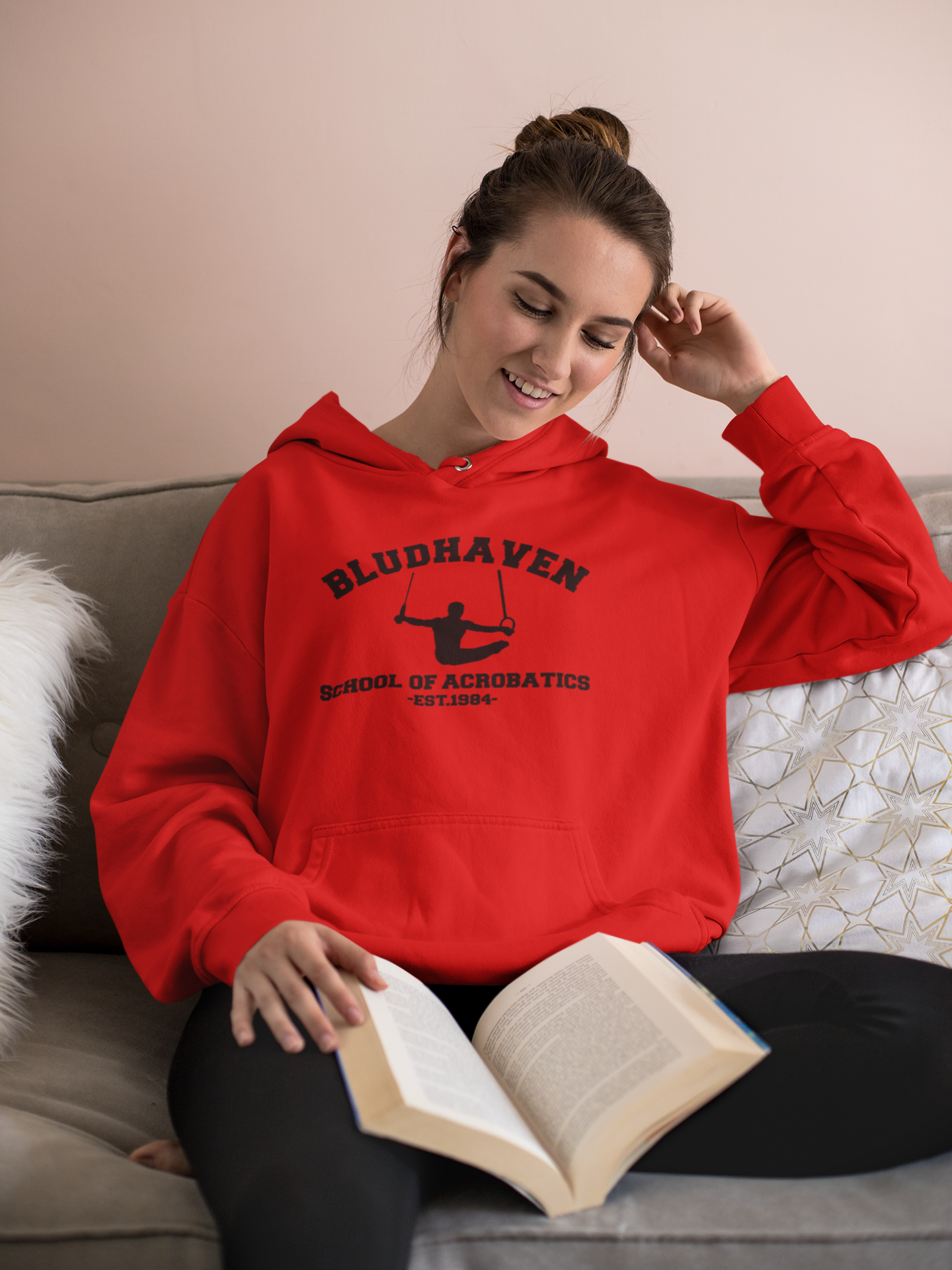 Nightwing Hoodie Bludhaven School of Acrobatics Unisex Adult