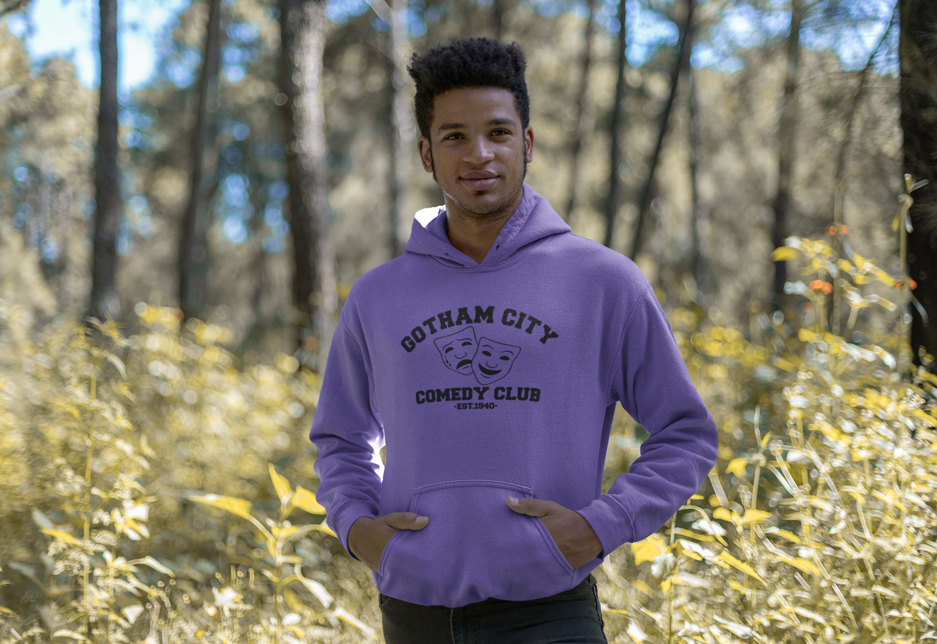 Purple 2025 joker hoodie
