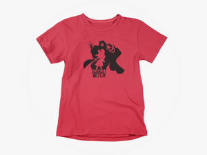 Scarlet Witch Silhouette T-Shirt - Unisex short sleeve T-Shirt