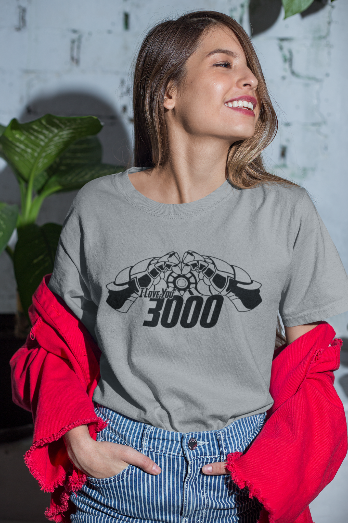 Iron Man I love you 3000 Unisex short sleeve T Shirt